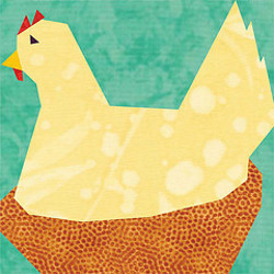 Sitting Hen Quilt