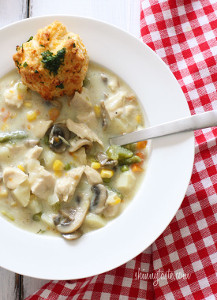 Heart Healthy Chicken Pot Pie Soup