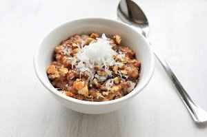 German Chocolate Oatmeal