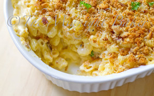 Classic Cheddar Bacon Macaroni and Cheese