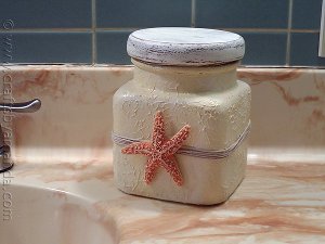 DIY Beach Canisters