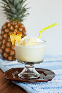 Beach Bum Pina Colada Floats