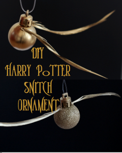 Harry Potter Golden Snitch Ornament