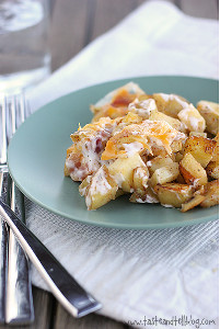 Cheesy Ranch Potato Bake