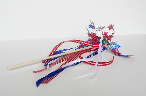 Patriotic 4th of July Wands