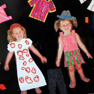 Personalized Magnetic Dressing Dolls