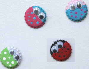 Little Ladybug Magnets