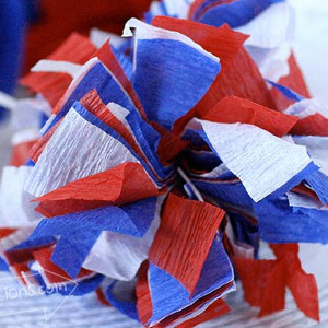 Patriotic Pom Poms