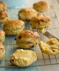 Cran-Orange Pistachio Scones