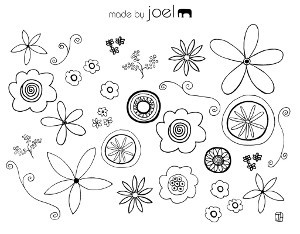 Printable Flower Coloring Sheet