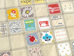 Stitch a Fabric Grid