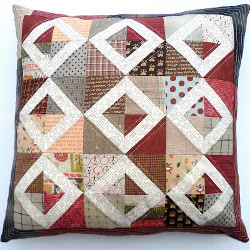 Diamond Scrap Pillow