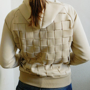 DIY Basketweave Hoodie Tutorial