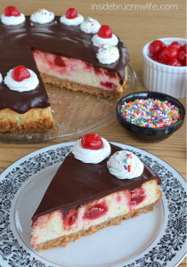 Blissful Banana Split Cheesecake