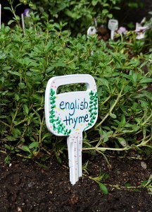 Recycled Key Plant Markers