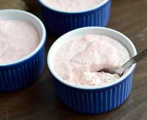 Strawberry Banana Mousse