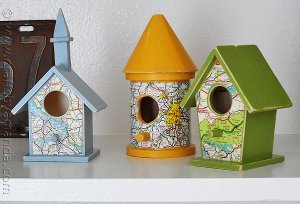 Road Map Birdhouse