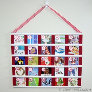 Recycled Cards Advent Calendar