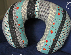 Patchwork Neck Pillow Cover