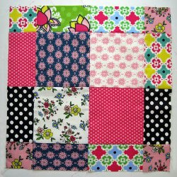 Scrappy Disappearing Nine Patch Block