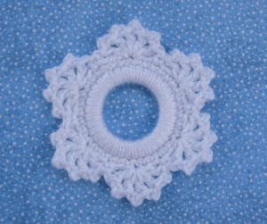 Crochet Snowflake Ornament