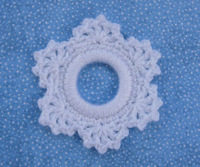 Easy Crochet Snowflake Ornament