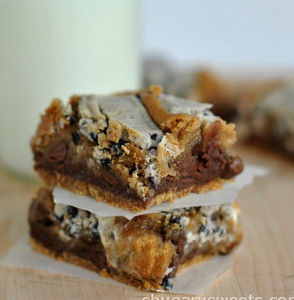 Cookies and Cream S'mores Bars