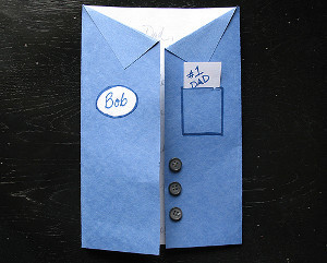 Dad's Blue Collar Card