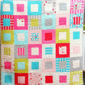 36 Box Block Quilt