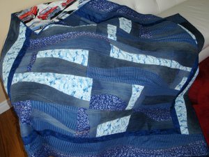 Denim Curves Quilt