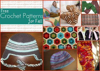 12 Crochet Patterns for Fall: Hats, Scarves, and Afghans