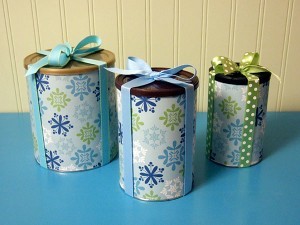 Recycled Gift Canisters