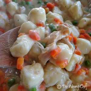 Super Easy Chicken and Dumplings