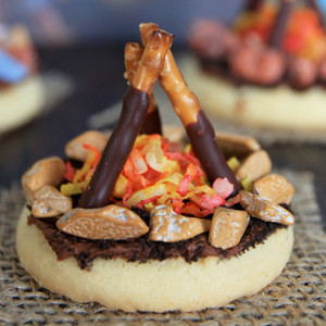 The Coolest Campfire Cookies