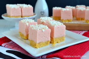 Strawberry Shortcake Fudge