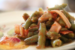 One-Step BBQ Green Beans
