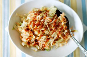 BBQ Chicken Cole Slaw