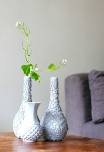 Wedding Decor Lace Vase