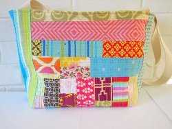 Scrappy Collage Tote