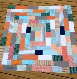 Giant Log Cabin Quilt