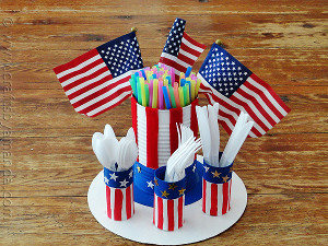 Patriotic Picnic Containers