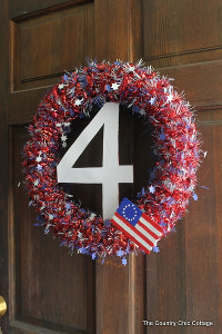 Fourth of July Wreath