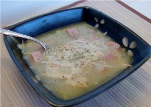 Slow Cooker Chicken Cordon Bleu Soup