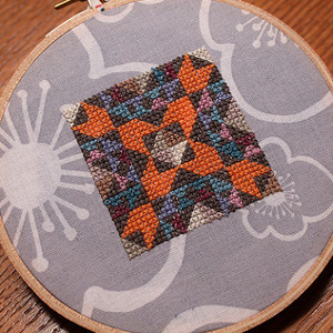 Mini Cross-Stitch Quilt