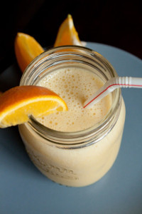 The Perfect Homemade Orange Julius Smoothie