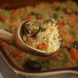 Vegetable Couscous Casserole