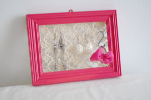 Lace Earring Frame