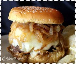 French Onion Soup Burger