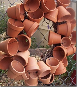 Plant Pot Wreath