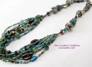 Boho Beaded Necklace